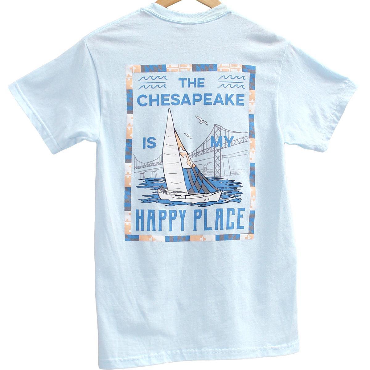 Special Offer: Chesapeake Bay Happy Place Chambray Shirt