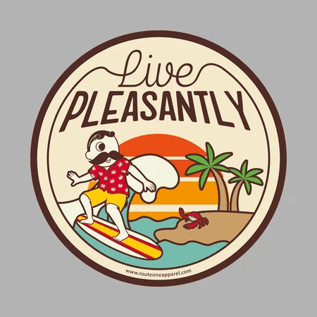 Get Your Summer Vibe with Natty Boh Surfing Magnet