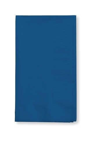 Bulk Pack of 16 X 16 Navy Blue High - Performance Dinner Napkins by Creative Converting