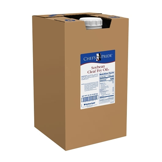 Chef's Pride Commercial Clear Liquid Fry Shortening - 35 Pound